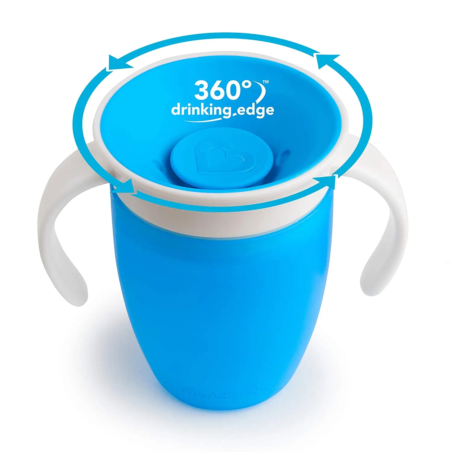 Munchkin Miracle 360 Trainer Cup Green/Blue 7 Oz | Дом и сад
