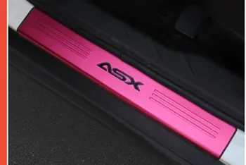 

Car styling stainless steel scuff plate door sill Extended welcome pedal for Mitsubishi ASX 2013 -2018