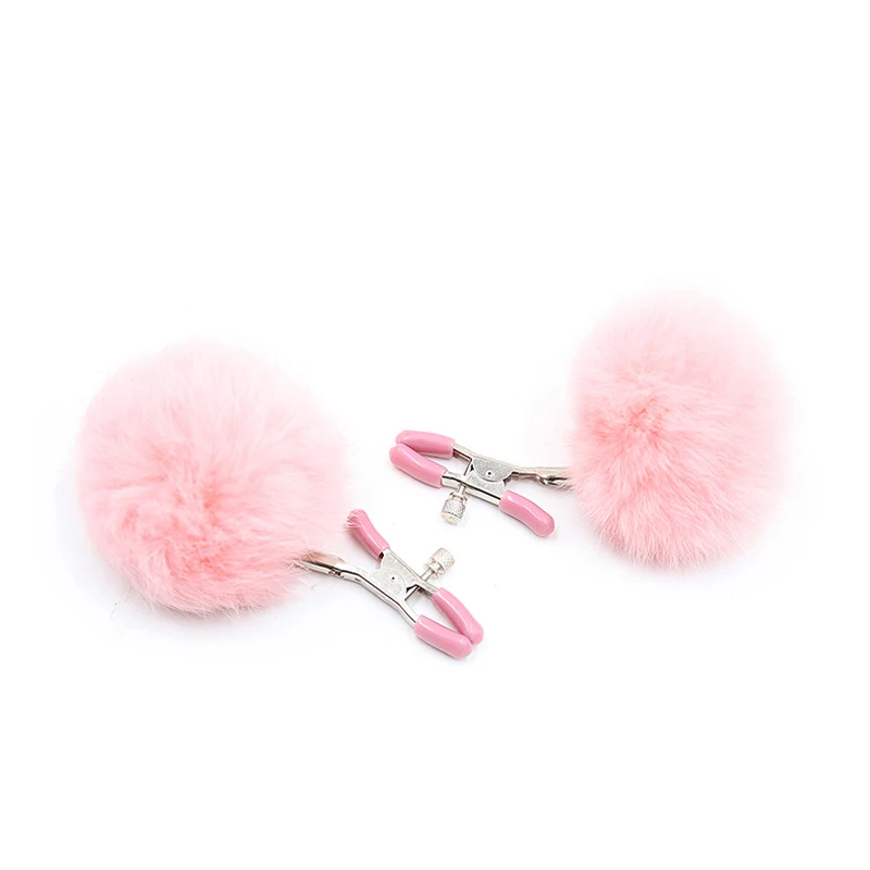 Новинка зажим для сосков пуха зажимы груди секс-игрушки игрушки женщин пар