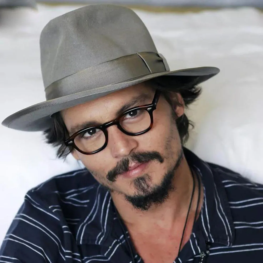 LEMTOSH Johnny Depp style occhiali da miopia occhiali da lettura montatura  tartaruga lenti anti blu occhiali da uomo e da donna| | - AliExpress