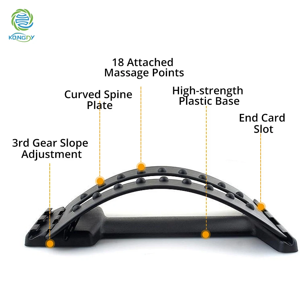 Kongdy сзади и талии массаж 18 Магниты Массажер Волшебные подрамники Расслабление тела носилки Фитнес оборудования боли Здравоохранение