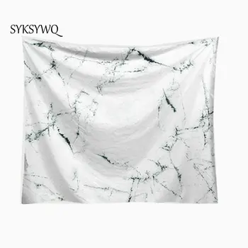 

marble stone tapestry wall carpet tenture living room bedspread wall blanket dorm decor