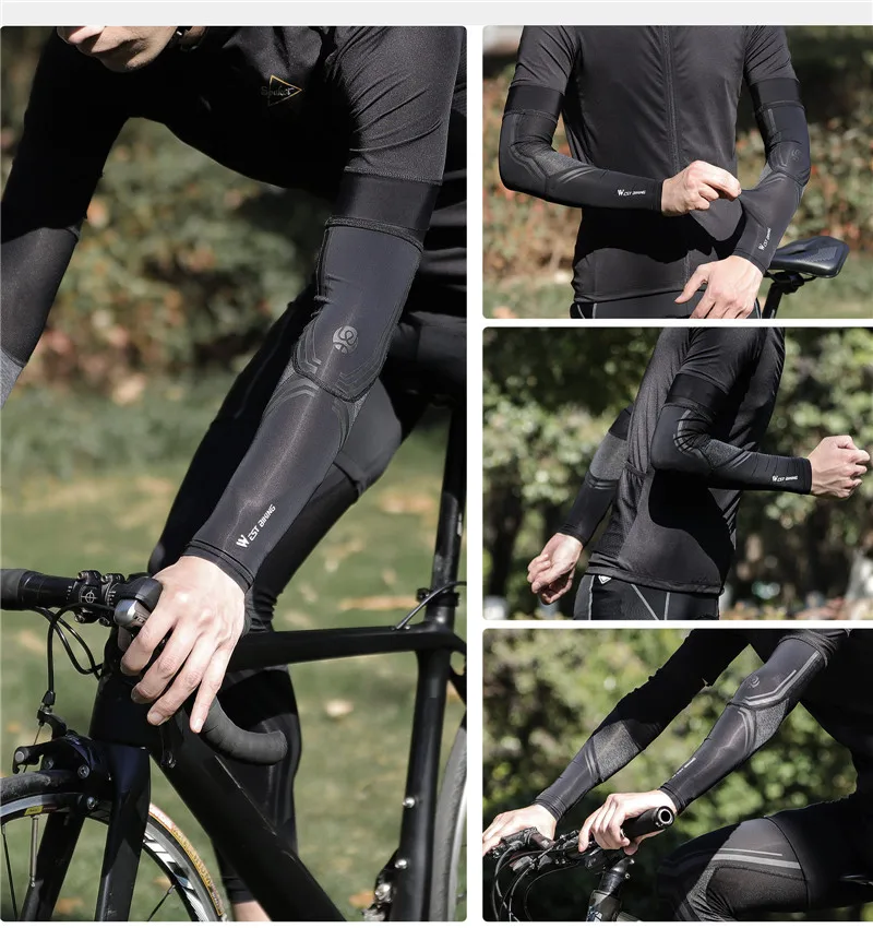 Details about   Cycling Summer Ice Silk Arm Warmers Covers Sun Protection Oversleeve Anti-UV 