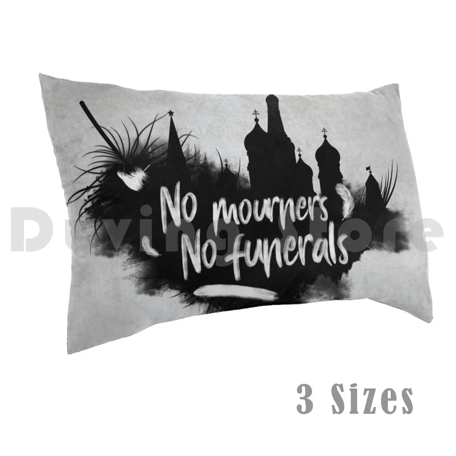 

Чехол-Подушка с принтом «No Mourners», 35x50