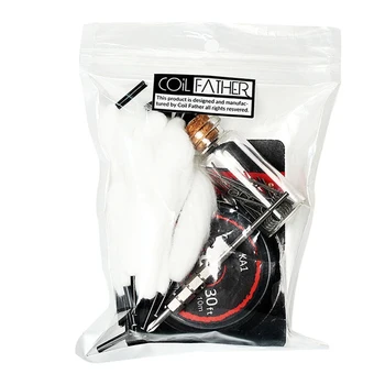 

2 in 1 Coil Jig Wick Wire Wrapping Coil Screwdriver Tool Vape Cotton Heat Wire For E Cigarette RDA RDTA Atomizer