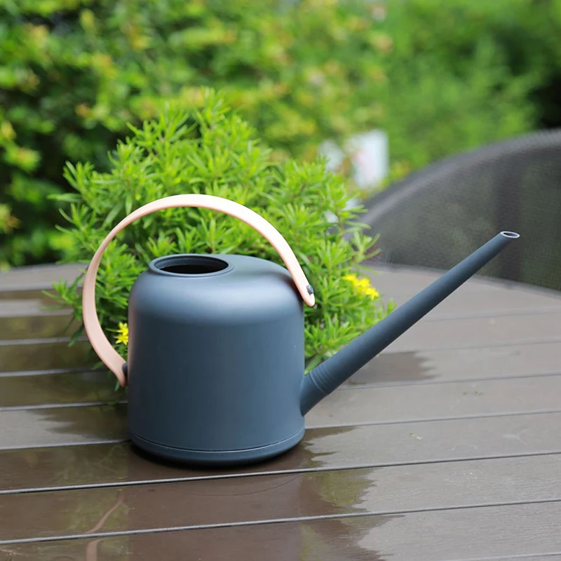 1800ml Long Mouth Water Cans Home Plant Pot Bottle Watering Device Garden Tool