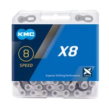 KMC 8 prędkości łańcuch rowerowy Z8 3 X8 MTB szosowe 8 S Z X most łańcuch Trekking dojazdy cyklu W oryginalny MissingLinks złącze tanie tanio CN (pochodzenie) 8 Speed