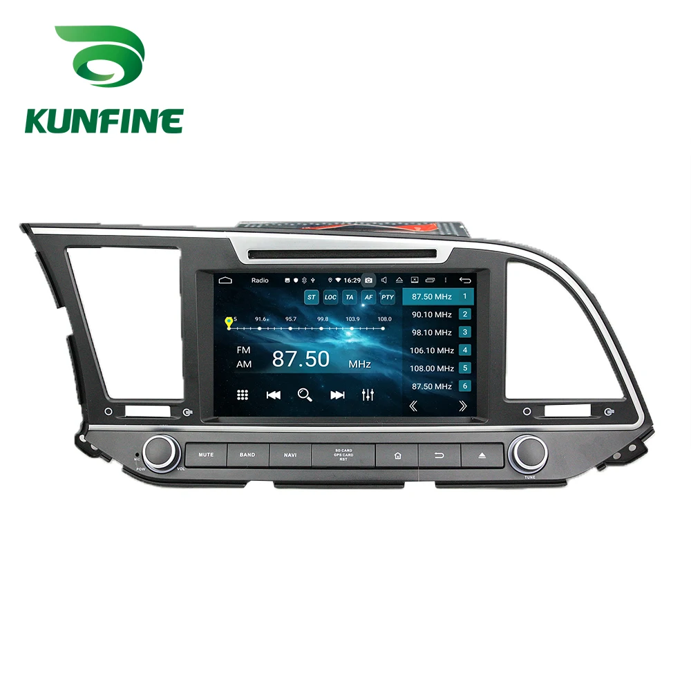 Perfect Android 9.0 Octa Core 4GB RAM 64GB ROM Car DVD GPS Navigation Multimedia Player Car Stereo for Hyundai Elantra 2016 Radio 6