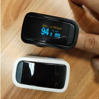

In Stock Finger Pulse Oximeter Fingertip Oximetro De Dedo Blood Pressure Spo2 Monitor Saturimetro Da Dito