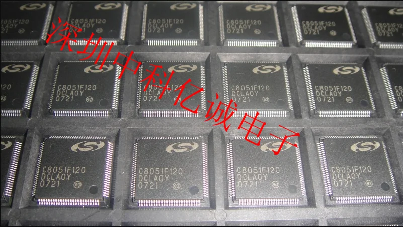 5 шт./лот C8051F120-GQ TQFP100 MCU/ C8051F120 | Лампы и - Цена: 