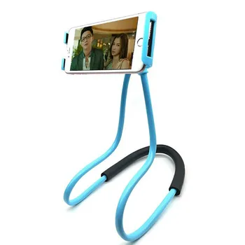 

Lazy Hanging Neck Phone Stands Necklace Cellphone Support Bracket For Samsung Universal Holder For Iphone x 8 7 6 6s plus