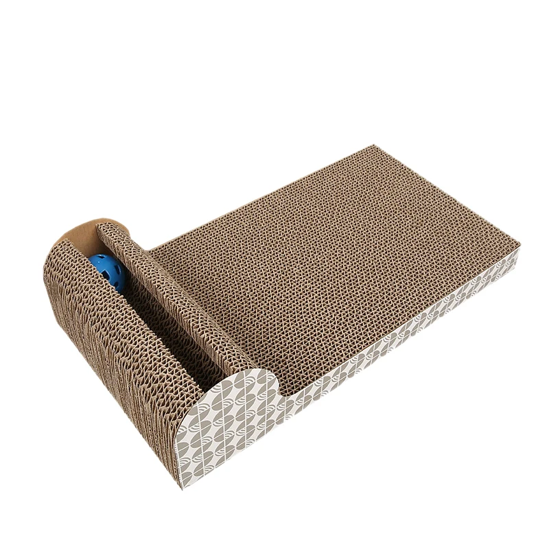 Pet Scratch Board Paper Corrugated Pet Toy Pet Claw Kitten Climbing Claw Pet Catch Toy
