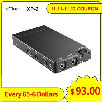 

XDuoo XP-2 high-fidelity portable Bluetooth & USB decoding headphone amplifier amp part adopts OP+BUF