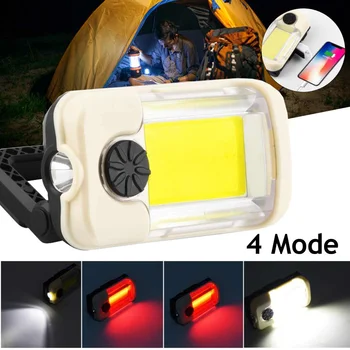 

Multifunctional Portable Lantern Solar COB Super Bright Tent Light Work Light USB Charging Flood Light LED Camping