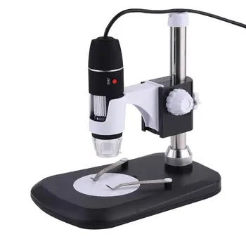 

8 LED USB Digital Microscope Endoscope Camera Microscopio Magnifier Electronic Monocular Microscope With Stand