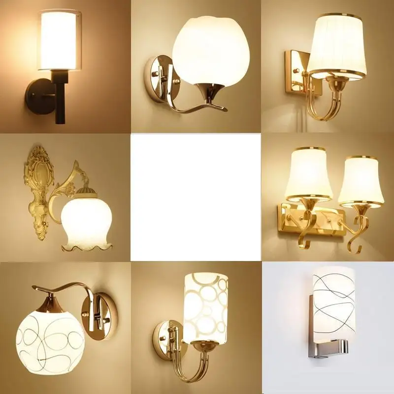 Decor Deco Maison Stair Dressing Table Crystal Wandlamp Bedroom Applique Murale Luminaire Lampara De Pared Interior Wall Light
