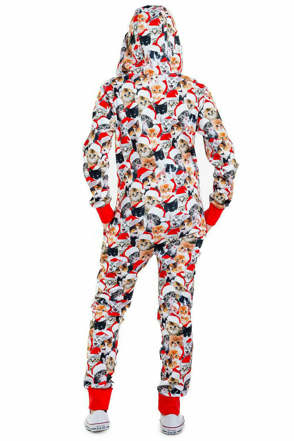 Семейный Рождественский пижамный комплект; рождественские пижамы; одинаковые пижамы для взрослых и детей; Рождественская одежда для сна с длинными рукавами; сезон осень-зима; теплая одежда на молнии с капюшоном