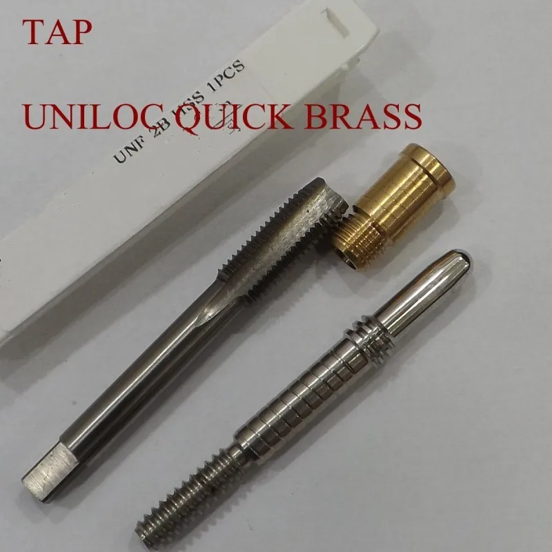 Tap for Uniloc Quick Release Brass Inserts Installtion Repairs Tool for Billiards Pool Sticks(Exclude Pin and Insert)