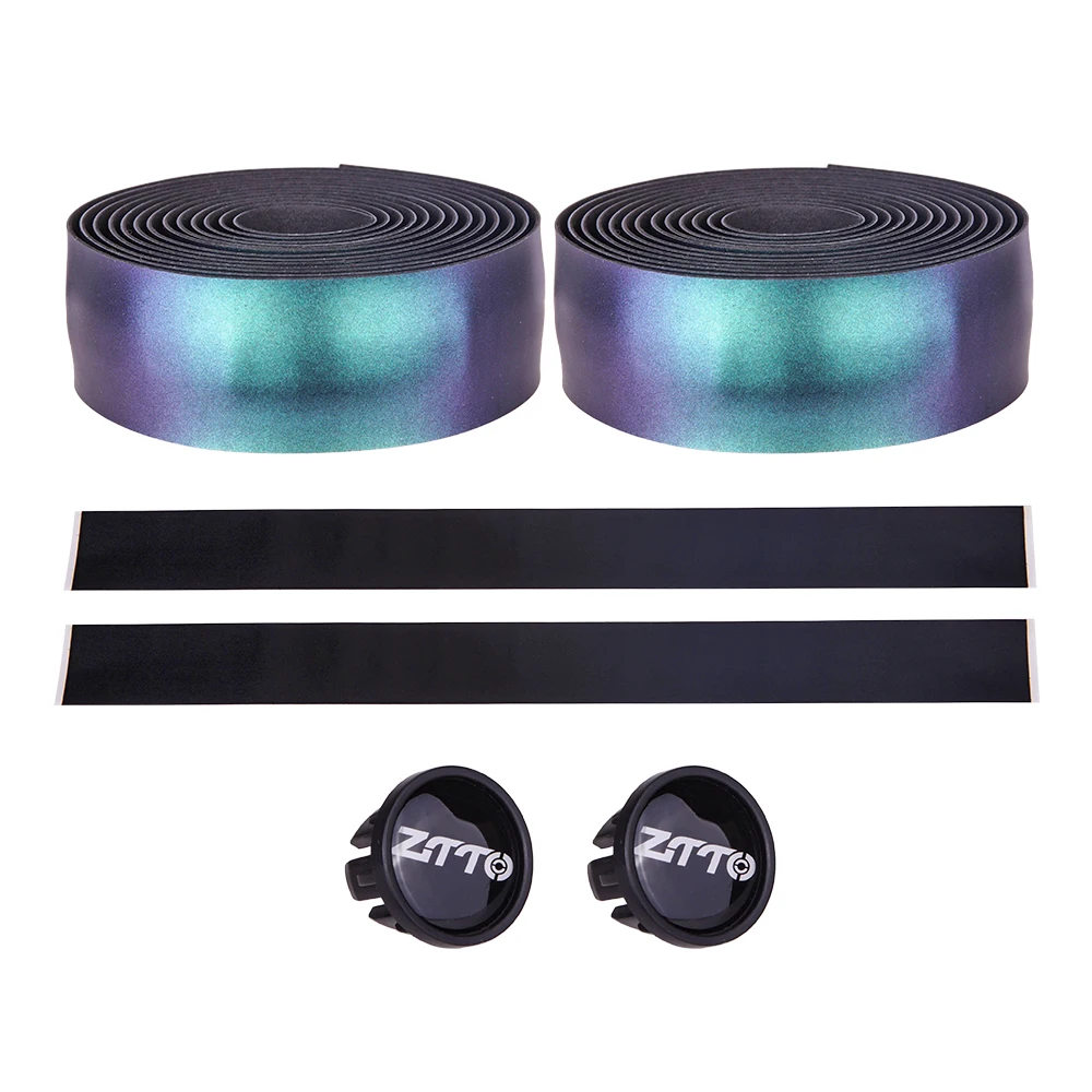 ZTTO Road Bike Bar Tape sharp color purple Handlebar tapes Reflective bar Tape shine dazzle color fit for Venge Tarmac