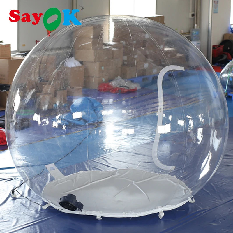 ПВХ надувной Igloo надувной прозрачный купол палатка пузырь палатка надувной шоу палатка надувной пузырь палатка Открытый Кемпинг