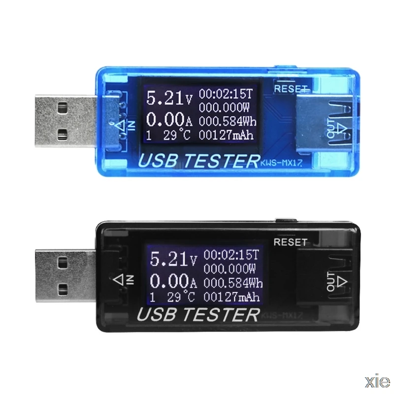 

8 in 1 LCD USB Current Voltage Detector Charger Capacity Tester Meter Power Bank