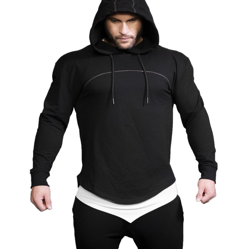 Seven Joe Men Gyms Hoodies Gym Fitness Bodybuilding Sweatshirt Pullover