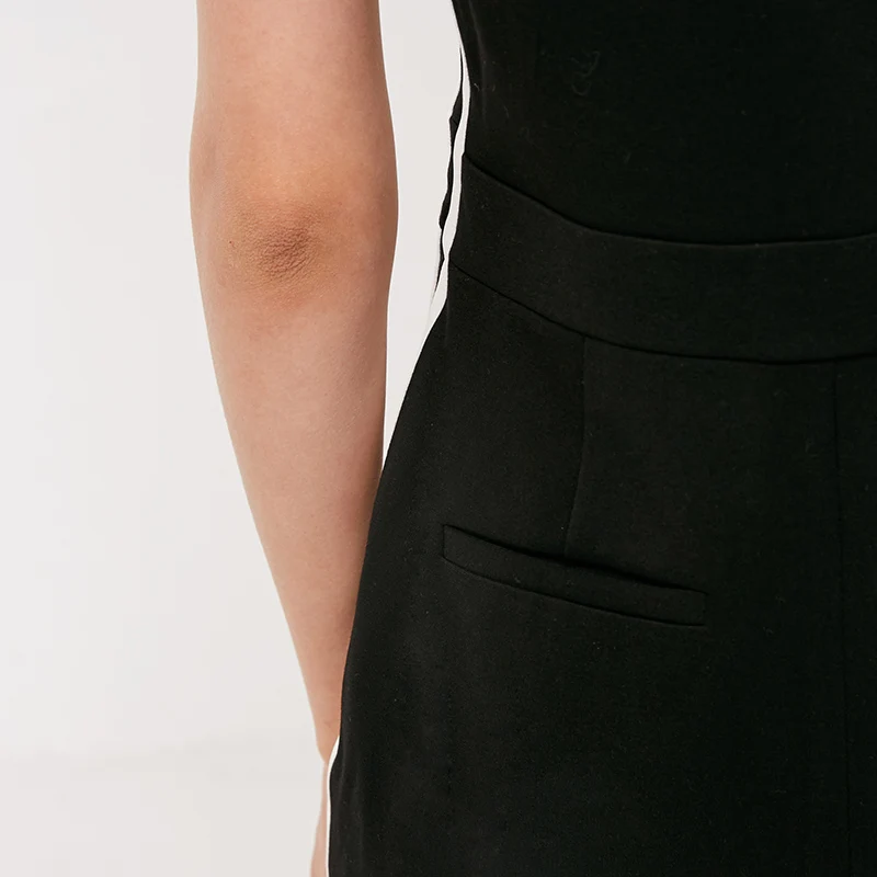 Vero Moda женский черный спортивный костюм без рукавов | 319144503