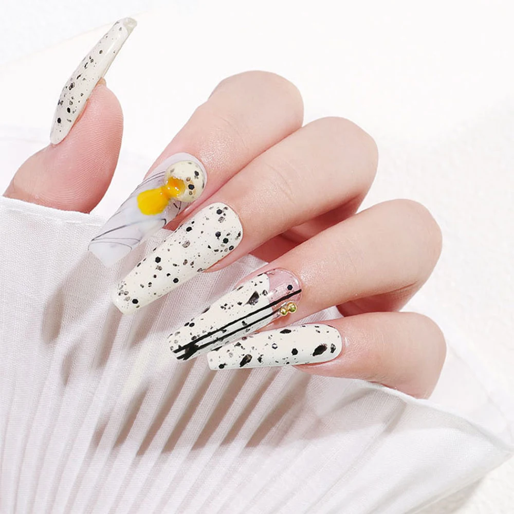 12ml Gel Nail Polish Quail Egg Effect Varnishes For Nails Art Eggshell Hybrid Design Base And Top Coat For Gel Polish Nail Gel Aliexpress