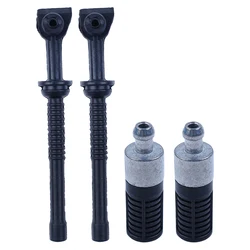 Filtre à huile et tuyau d'huile pour STIHL, Kit de 2 pièces de rechange pour tronçonneuse, MS170 MS180 017 018 1130 647 9400,1123 640 3800 