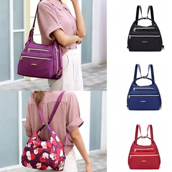 

Large Capacity Waterproof Single Shoulder Bag Messenger Bags Totes School Ladies Female Small Multi-Function Kids