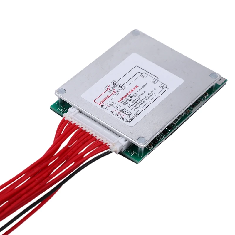 14S 52V 35A литий-ионная Lipolymer батарея Защитная плата BMS печатная плата с балансом для EBike EScooter