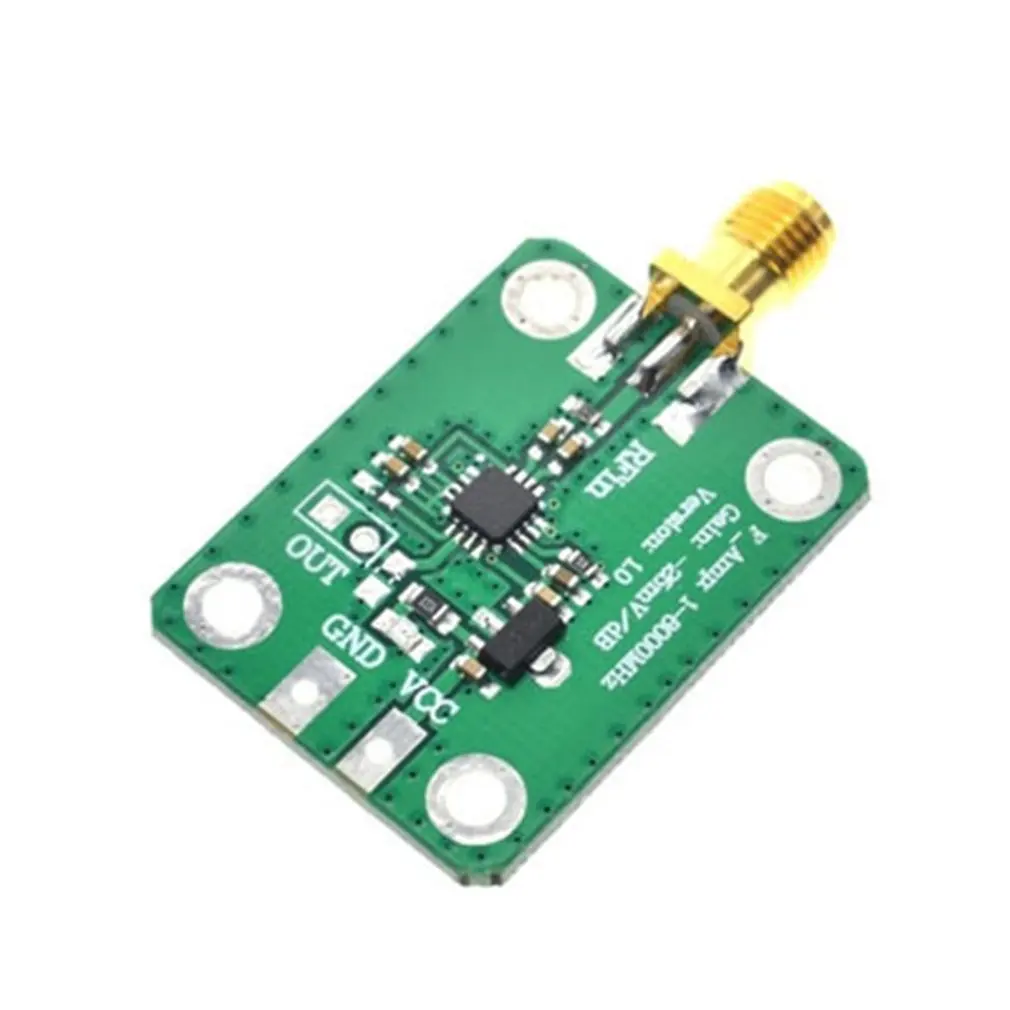 

1-8000mhz AD8318 RF Logarithmic Detector 70db RSSI Measurement Power Meter Board Module Standard SMA Female All Compatible