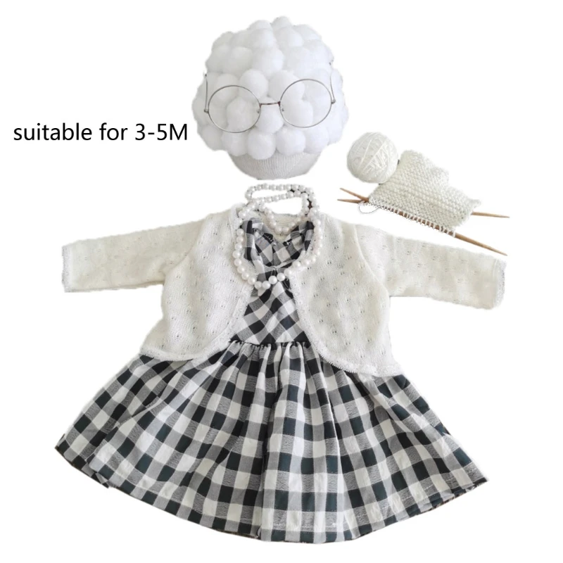 milestone card for baby 1 Set Newborn Photography Props Cosplay Grandma Hat Infant Baby Photo Shooting Clothes Outfits patchi baby souvenirs