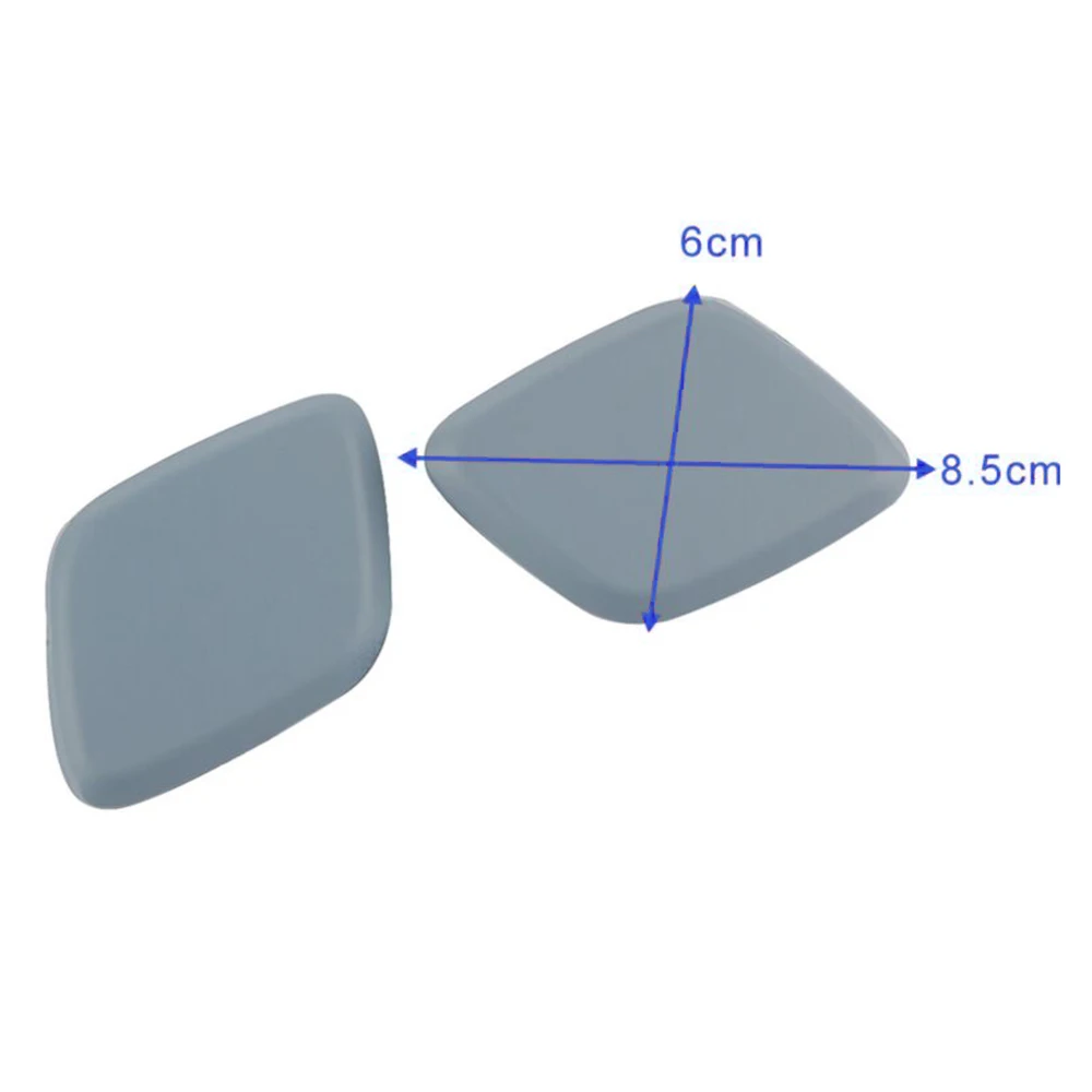 

Plastic Bumper headlight cover Flap Front 1 pair Car Headlight Washer jet