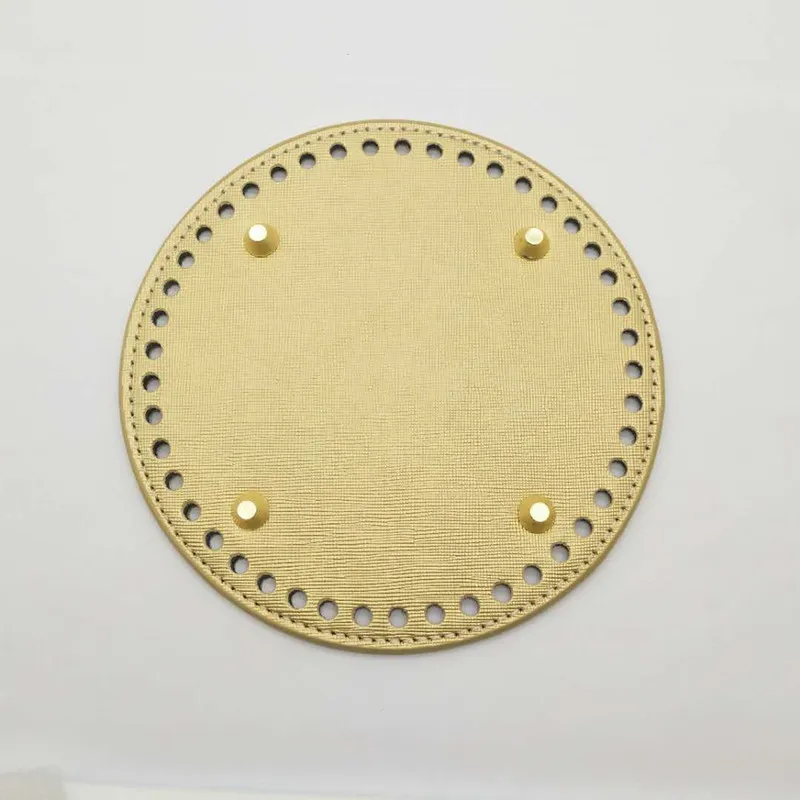 Leather Bag Bottoms DIY Handmade Oval Round Bottom Bag Accessories for Knitting Bags Handbag Crossbody Bags Bottom