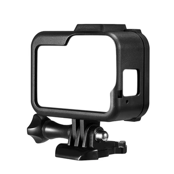 

PULUZ Standard Border ABS Plastic Frame Mount Protective Case With Base Buckle & Long Screw for GoPro HERO8 Black Camera Accesso