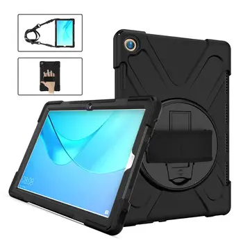 

BuzzLee Strap Tablet Case for Huawei MediaPad M5 10.8" PU Leather funda Cover Capa for MediaPad M5 10.8 inch With Pen Slot
