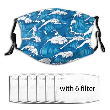 

Storm Waves Washable Reusable Anti Haze Outdoor Riding Quick-drying Dustproof Keep Warm Mask