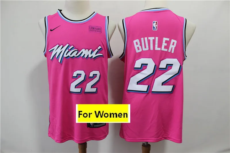 Женский Молодежный детский бейсбольный мяч Майями Dwyane Wade Jimmy Butler трикотажные изделия