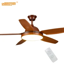 Промышленный потолочный вентилятор лампа Американский цвет затемнение вентиляторы свет Простой лесистой освещение в помещении 110 В/220 В Высокое качество Прямая