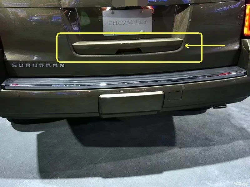 Для Chevrolet Suburban GMC Yukon- ABS задний багажник Задняя дверь ручка Чаша Крышка отделка автомобиля аксессуары
