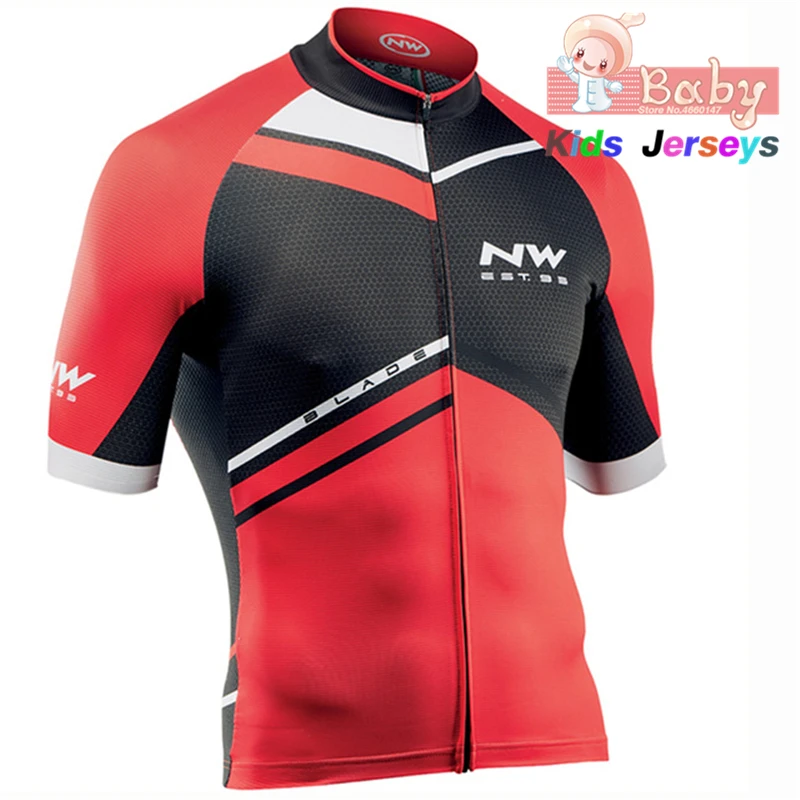 6 Pro Team NW дышащая детская одежда для велоспорта, комплект с шортами, детская одежда для велоспорта, летняя одежда для мальчиков, одежда для велоспорта Mtb Ropa Ciclismo - Цвет: 6