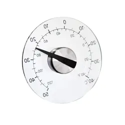 Thermomètre à disque gradué pour l'intérieur et l'extérieur, Mini pointeur, mesure de la température, affichage 
