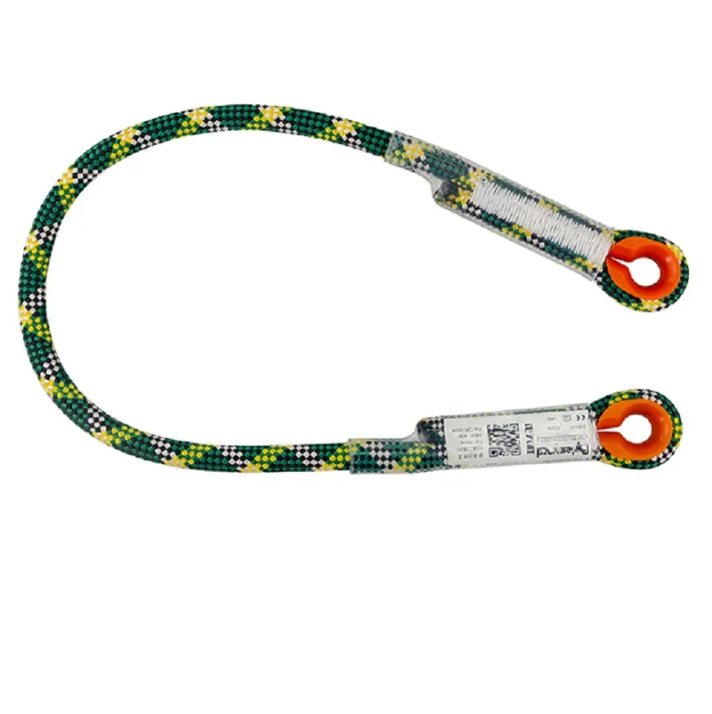Outdoor Climbing nylon Oxtail Rope Mountaineering Fall Prevention dynamic Powered Oxtail cable 1400-1800KG 9.8-11MM Outdoor
