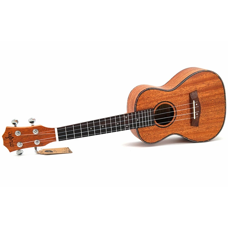 Концертная Гавайская гитара наборы 23 дюймов из красного дерева УКУ 4 струнные гитары с сумкой тюнер Capo ремень Stings выбор для начинающих музыкальный инструмент