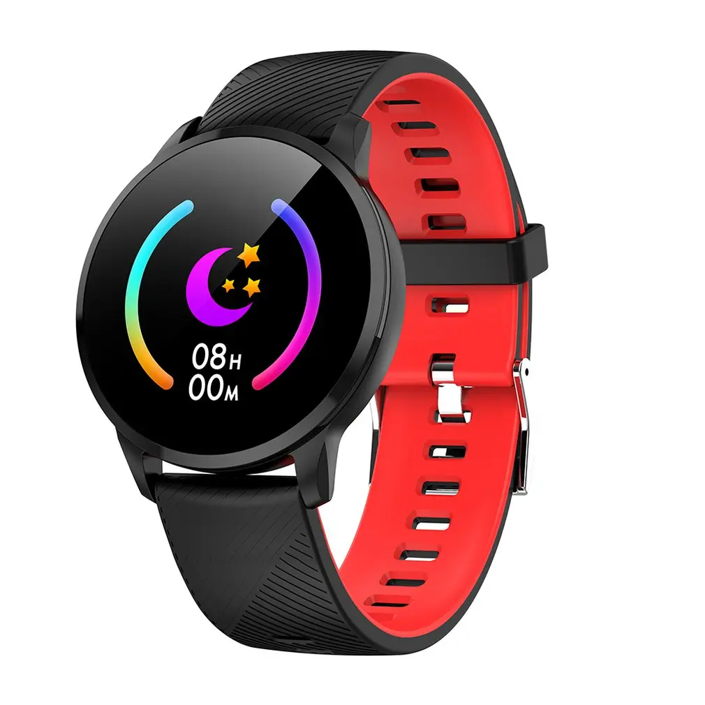 Red tape Y16 Uwatch2 Смарт-часы для Andriod IOS 1,33 'полный сенсорный экран IP67 водонепроницаемый фитнес-трекер браслет женский полностью металлический Unibod - Цвет: Red tape