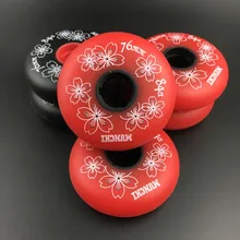 84a slalom patins inline sapatos roda de patinação fsk multi-uso uso alta elasticidade 50% rebote rodas para seba alta hv gyro