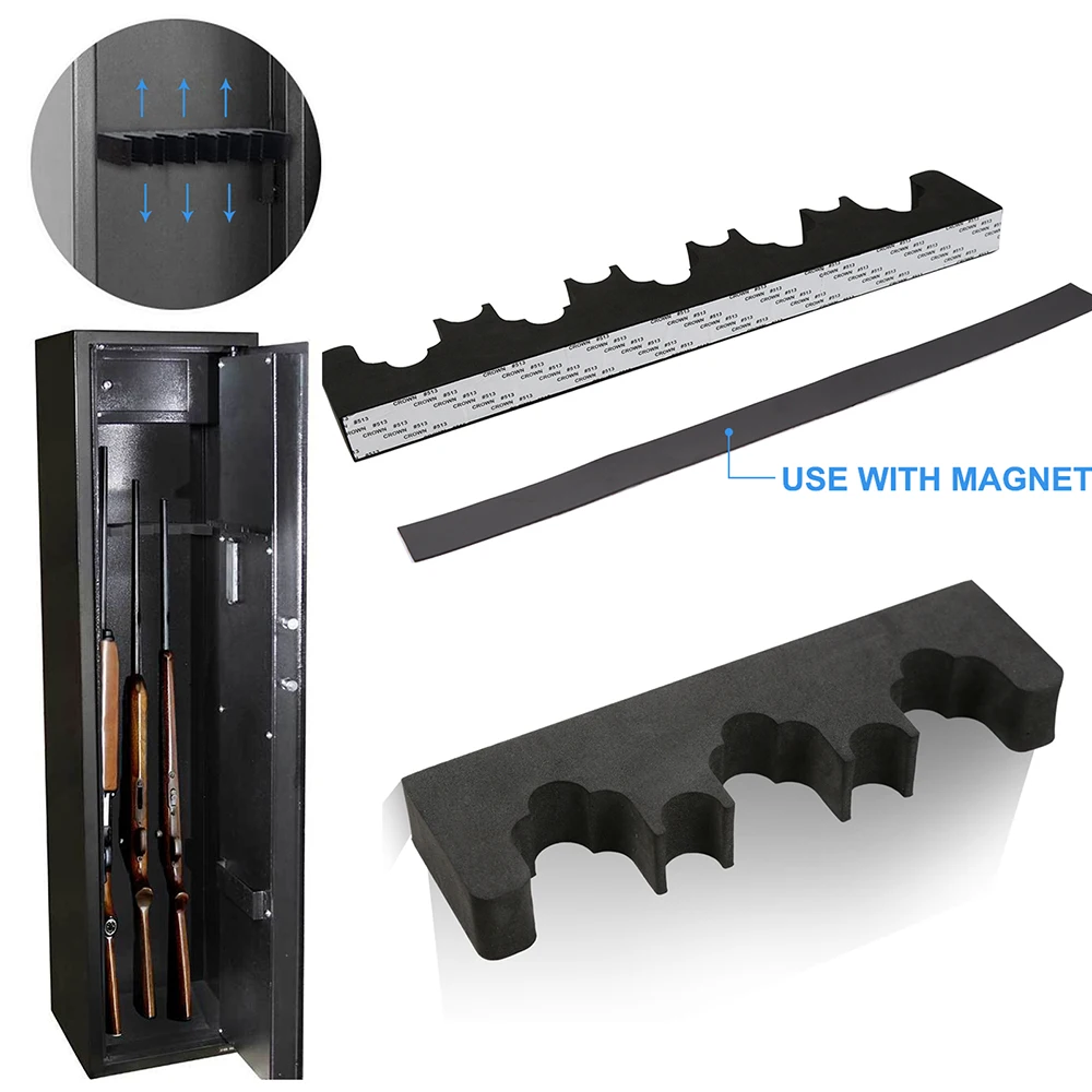 Foam Gun Rack New Universal Rifle Barrel Rest With Strip Five Nine Racks