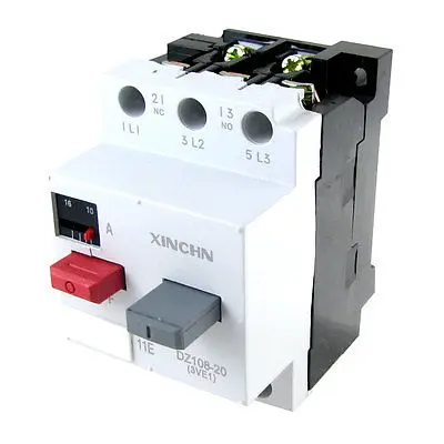 

10-16A 1NO 1NC Moulded Case Motor Protection Circuit Breaker
