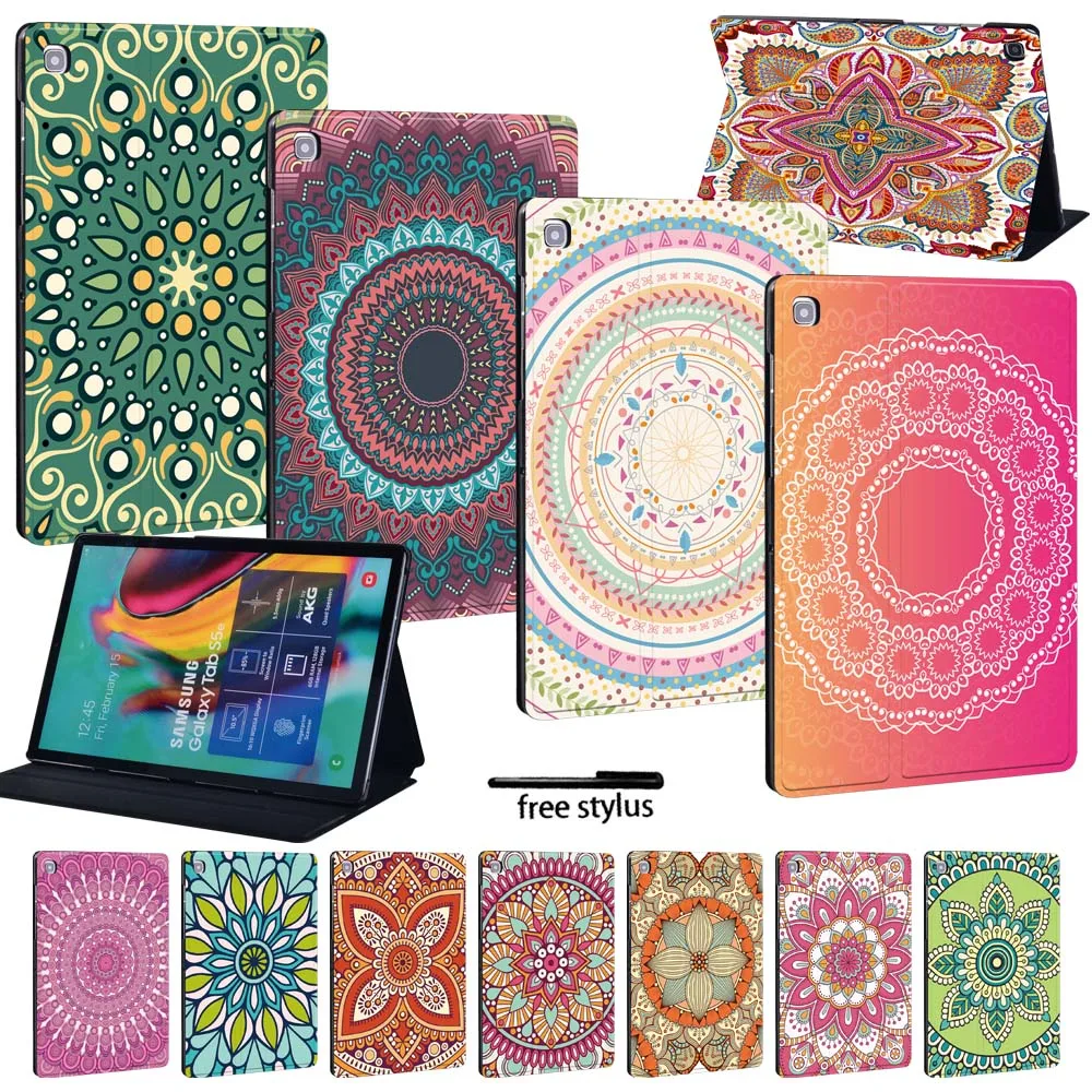 

Printing Tablet Case for 7.0/9.6/9.7/10.1/10.5 Inch Tablet Adjustable Folding Stand Cover for Samsung Galaxy Tab A/Tab E Tablet